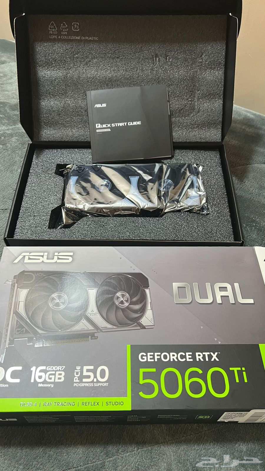 ASUS GeForce RTX 5060 Ti 16GB OC Edition Graphics Card New64523245777281111
