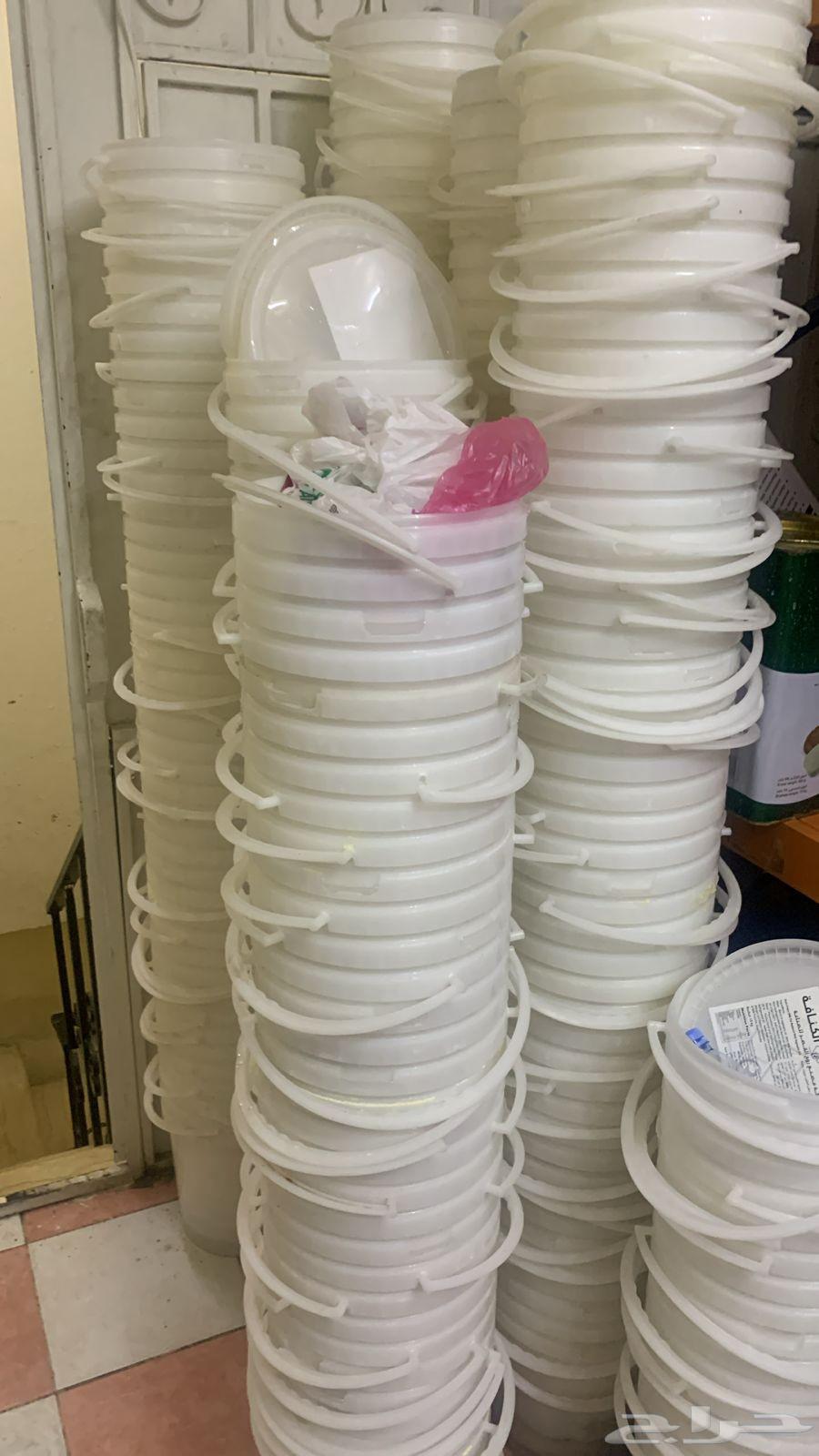 سطول بلاستيك جودة عالية مع غطاء64525021948803110