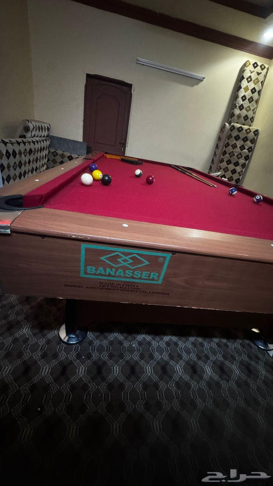 طاولة سنوكر بطول 9 أقدام64524347495299111