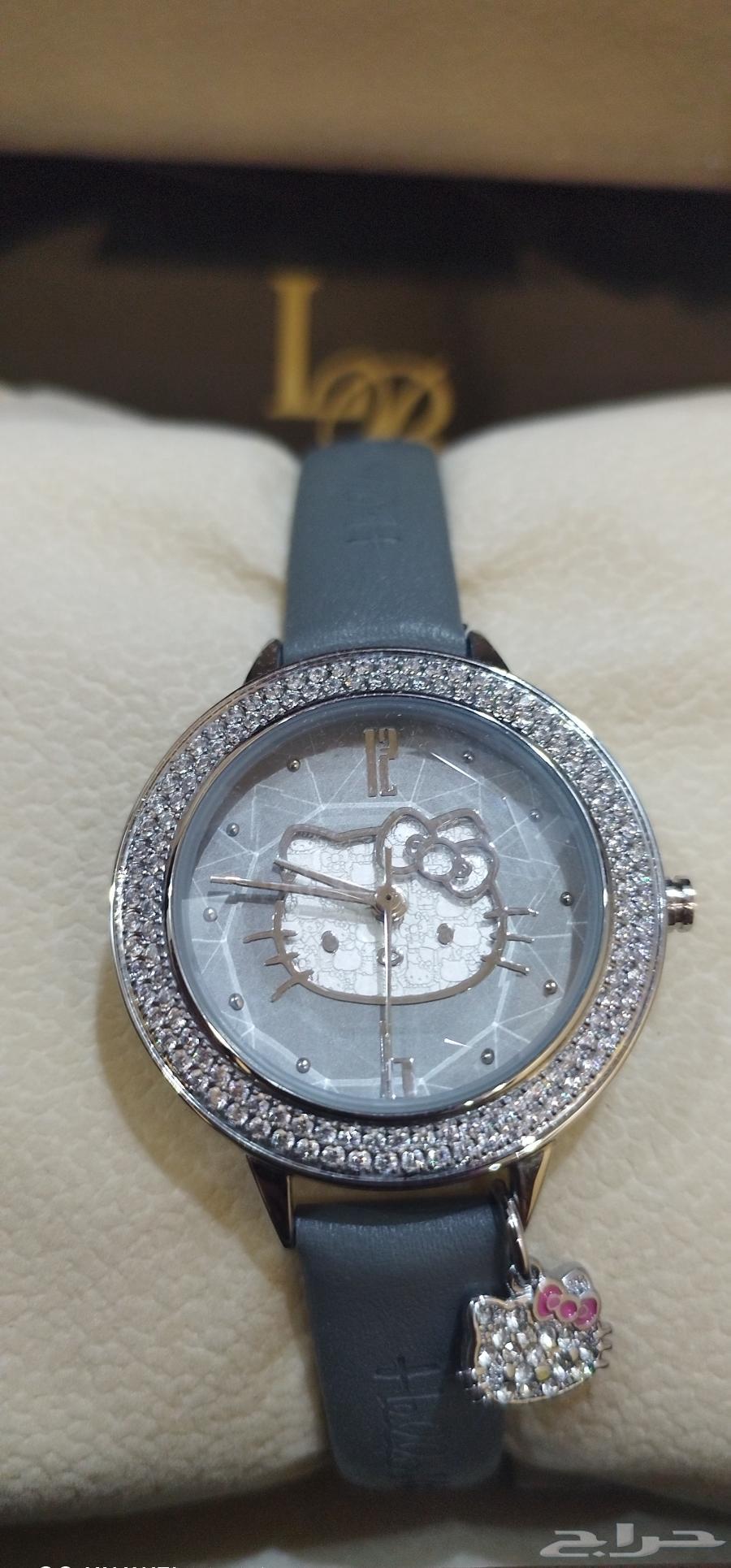 للبيع ساعة هلو كاتي جديدة ولم تستعمل64523471859201111