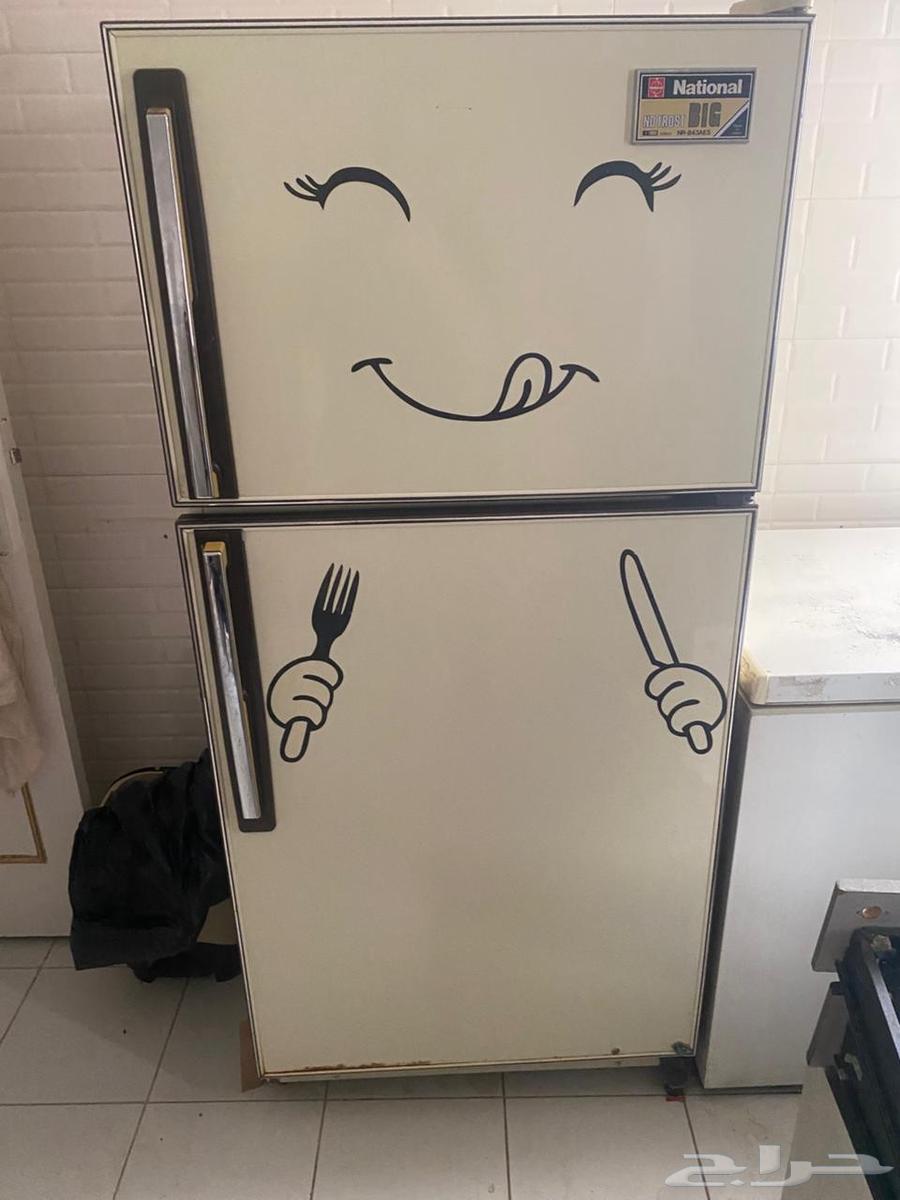 للبيع ثلاجه ياباني حجم كبير national و فريزر ارضي64524069297665110