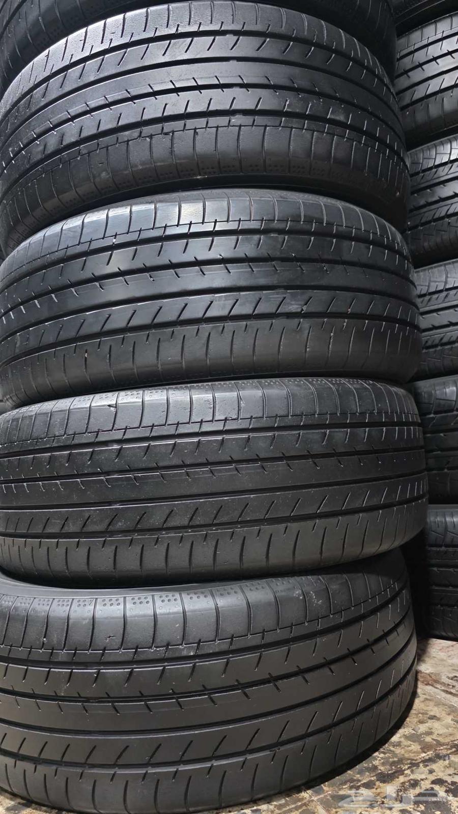 4 كفرات يوكوهاما ياباني 215 55 17 مستخدم نظيف64606736127105110