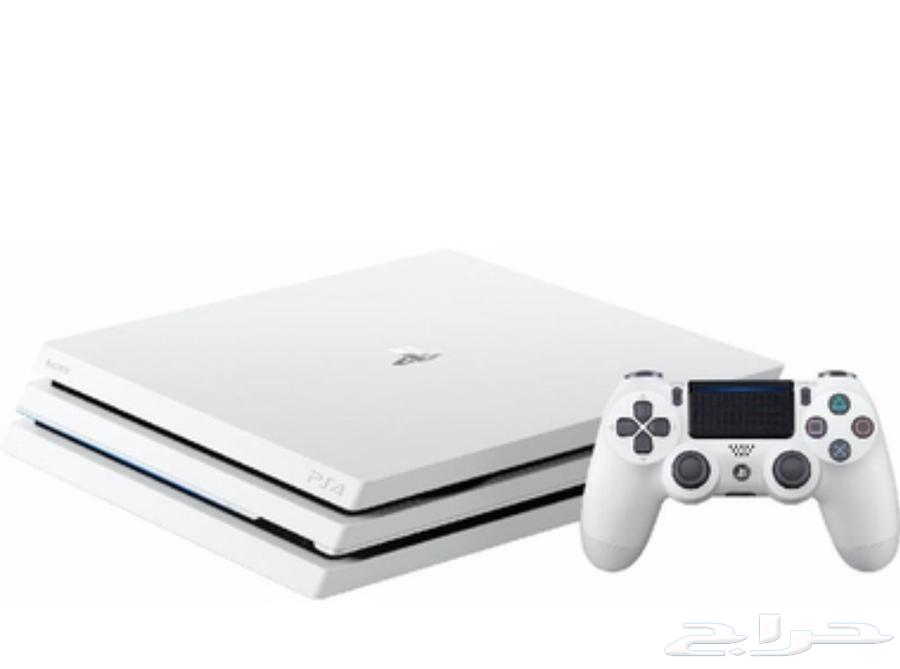 بلاي ستيشن 4 برو الابيض 1 تيرا64531238689154110
