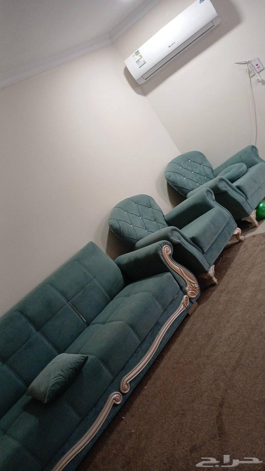 American sofa, four pieces, and can be converted into a bed64530064889217110