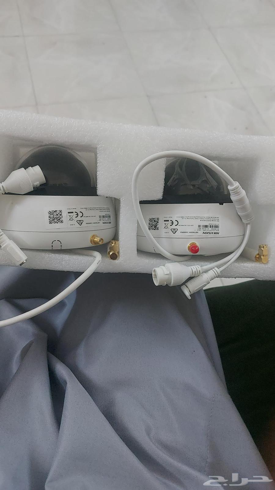 السلام عليكم للبيع اثنين كميرات داخليه هاكفيشين64529278387073111