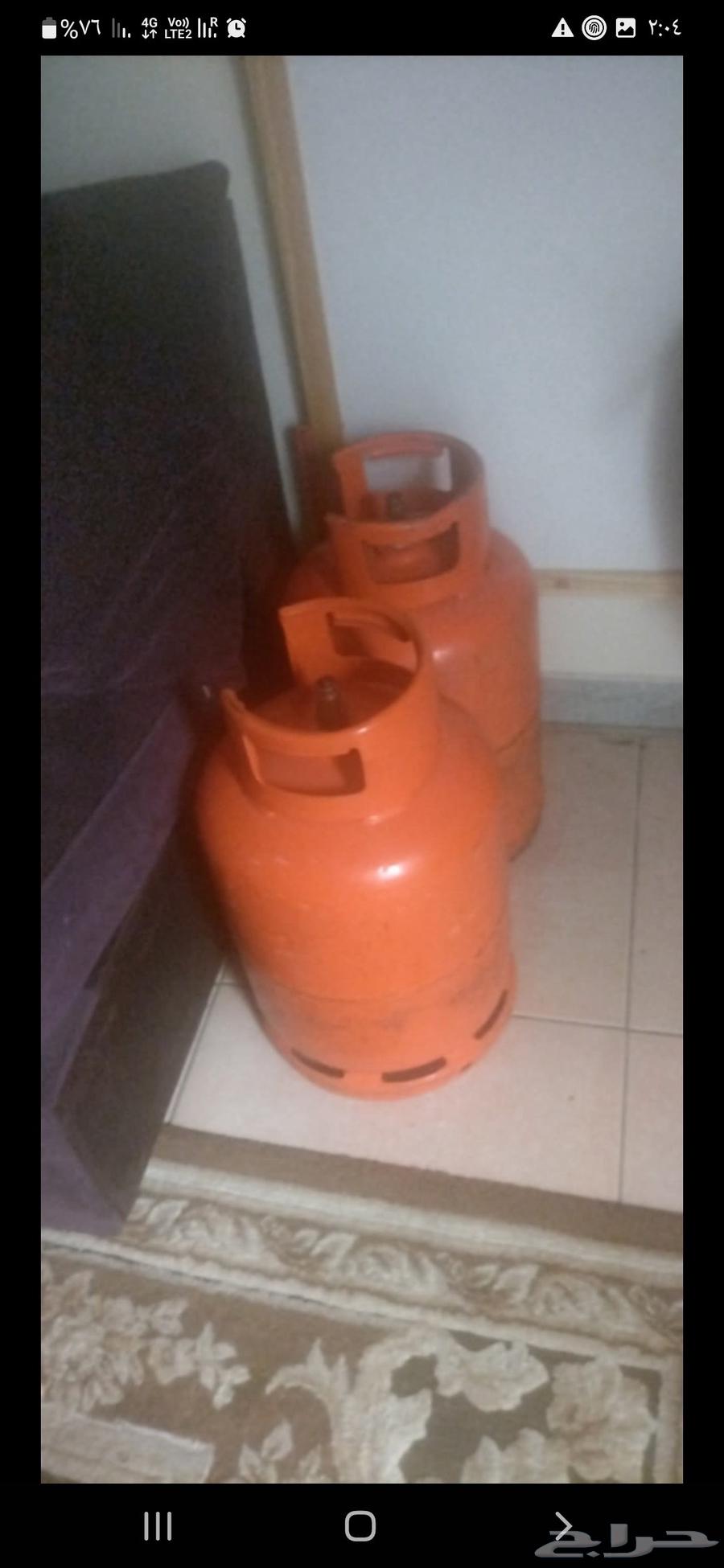 اسطوانات غاز للبيع وحده مليان 220 والفاضي 20064527684007169110