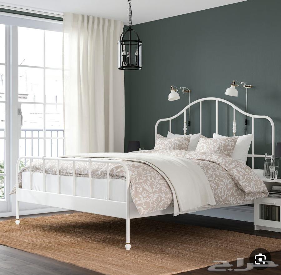 للبيع سرير ايكيا جديد نفر ونص وواسععع64517234371585114