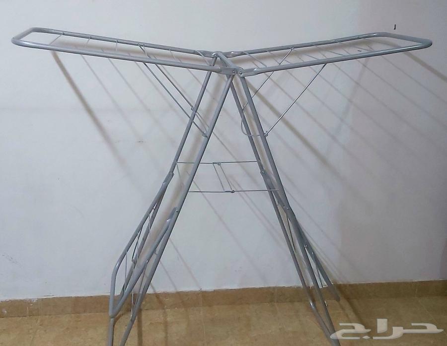 Durable Aluminum Two-Level Clothes Drying Rack, Price 100 Riyals64517262345346111