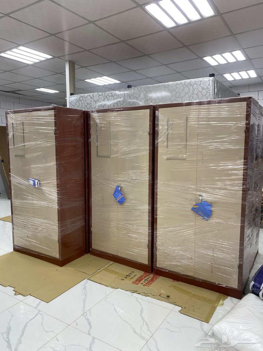 دولاب حديد ملابس بابين جديد64529376964994110