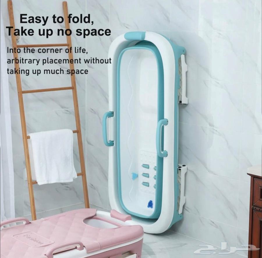 بانيو للكبار وردي جديد لم يستخدم64529136347651111