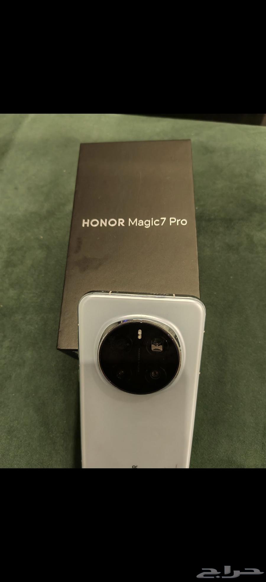 السلام عليكم جوال هونر ماجيك 7 برو 512 كامل ملحقاته الاساسيه64527784625793113