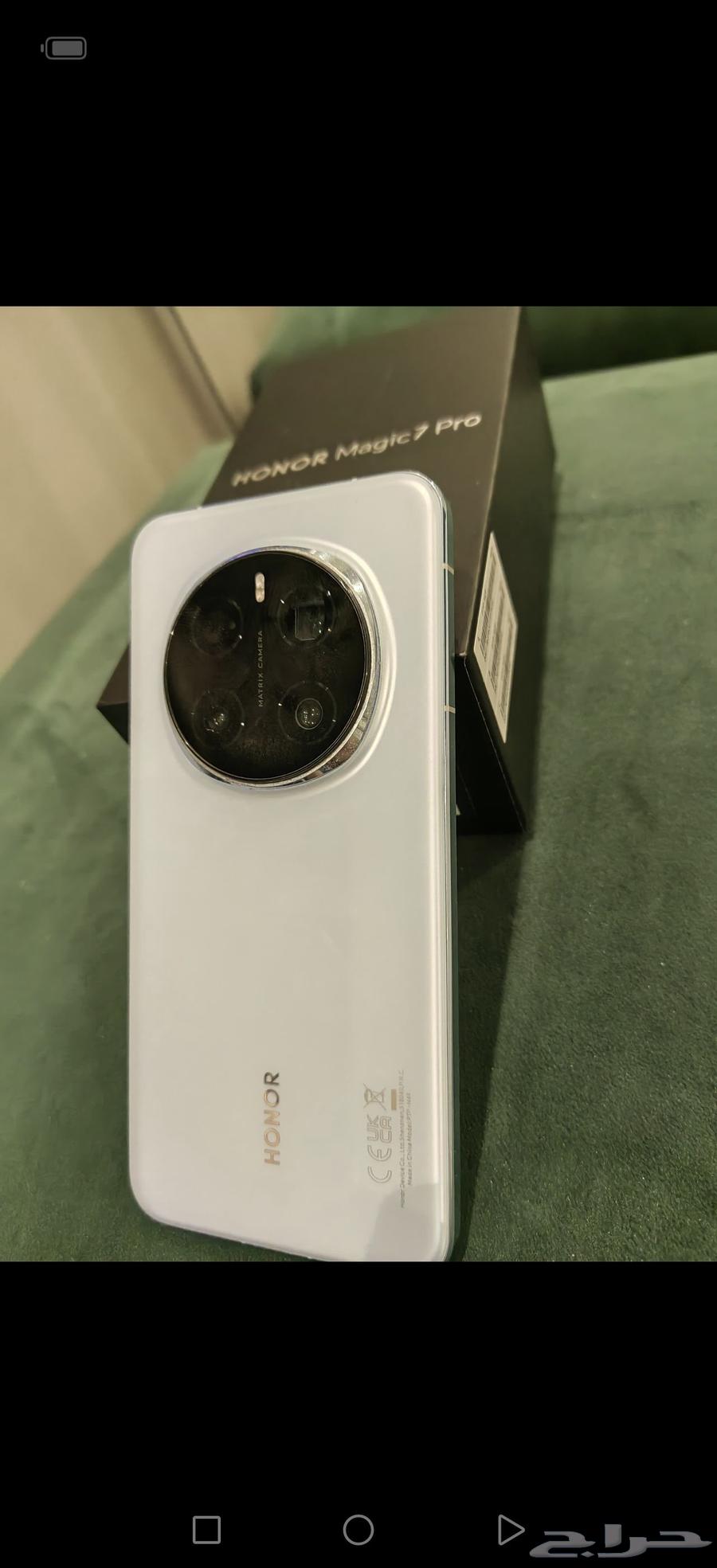 السلام عليكم جوال هونر ماجيك 7 برو 512 كامل ملحقاته الاساسيه64527784625793111