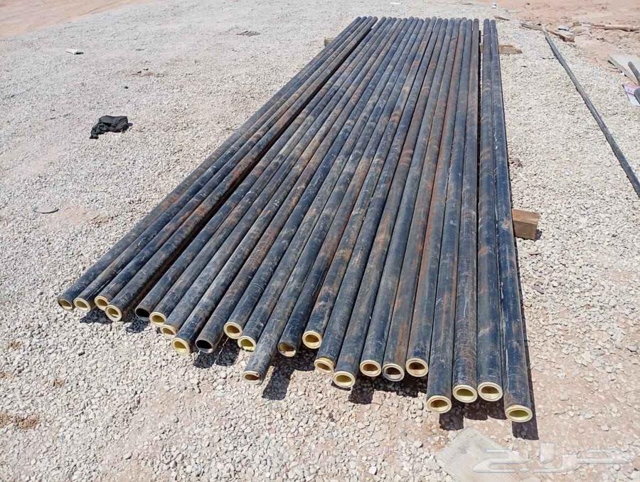 مواسير حديد سيملس 2.5 بوصه 6 متر للبيع64532860920962110