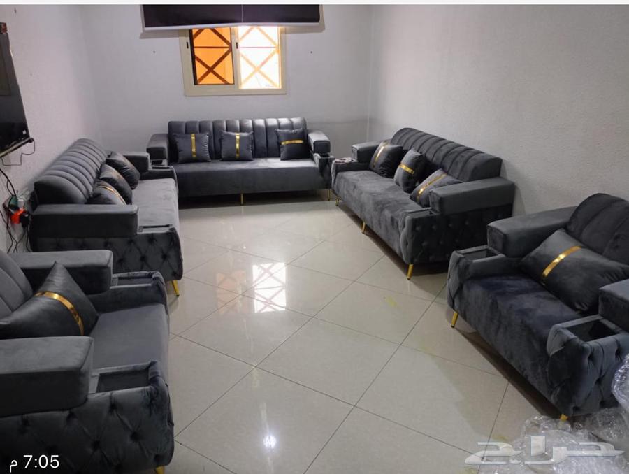 كنبات جديده جاهزه تتوفر جميع الألوان ب1500 شامل التوصيل داخل64529049927937112