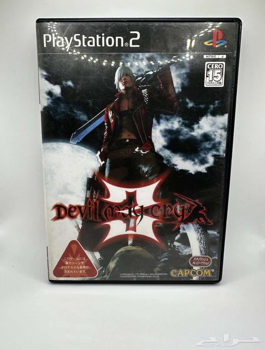 لعبة Devil may cry 3 PS2 ريجن ياباني64529576800515110