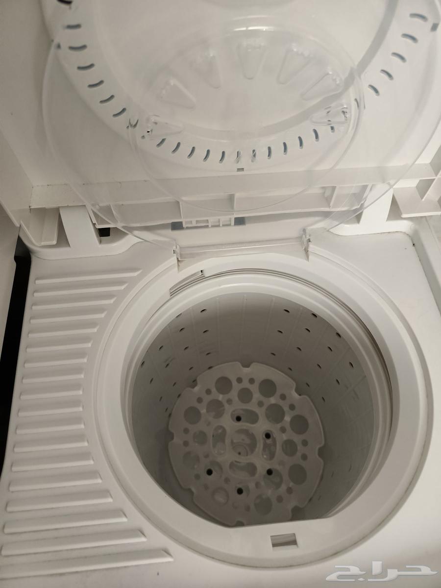 غساله حوضين هايسينس 7 كيلو شبه الجديده64529462051971114