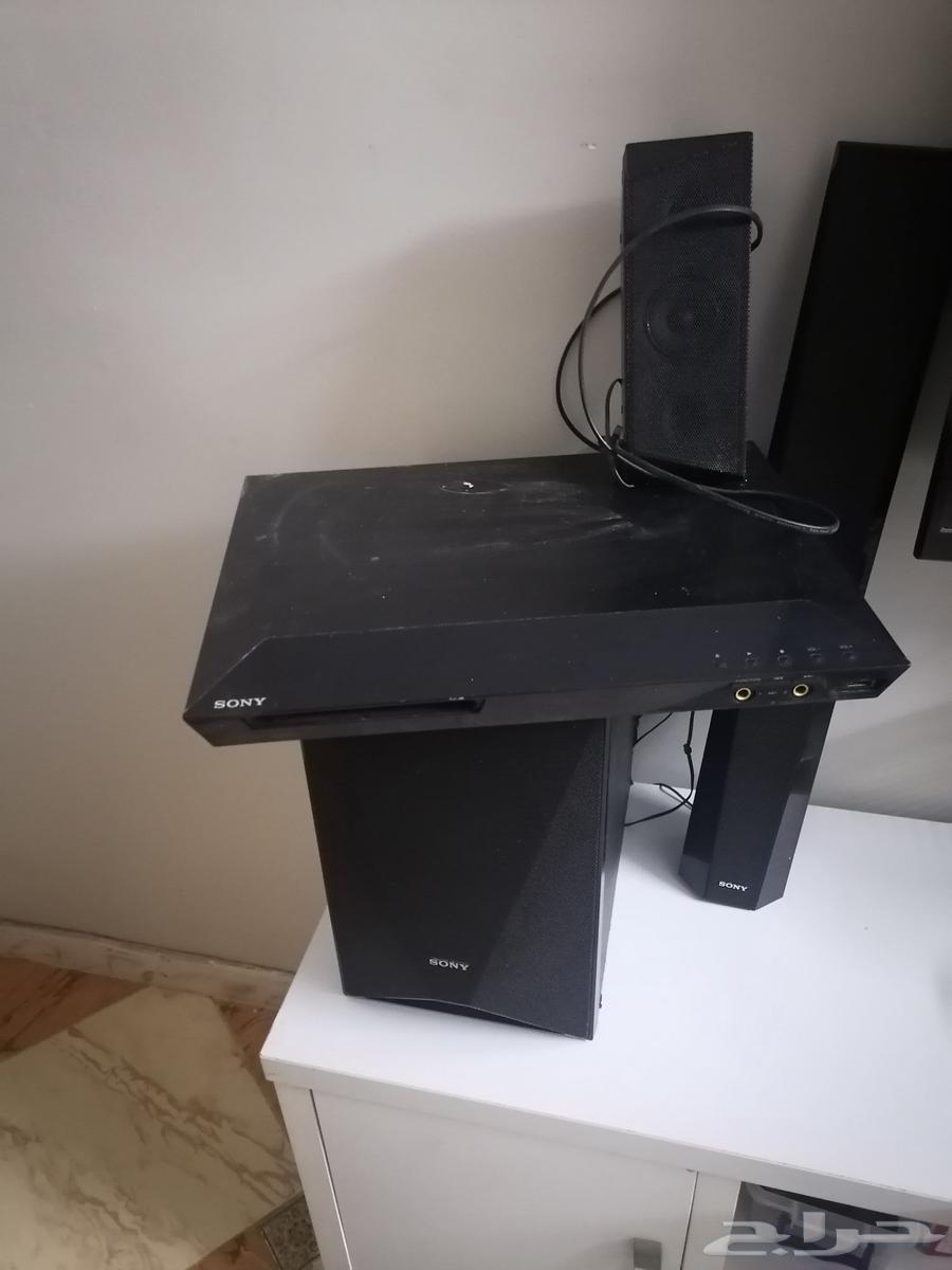 Home theater with SONY speakers, device has Bluetooth DVD64533090559105111