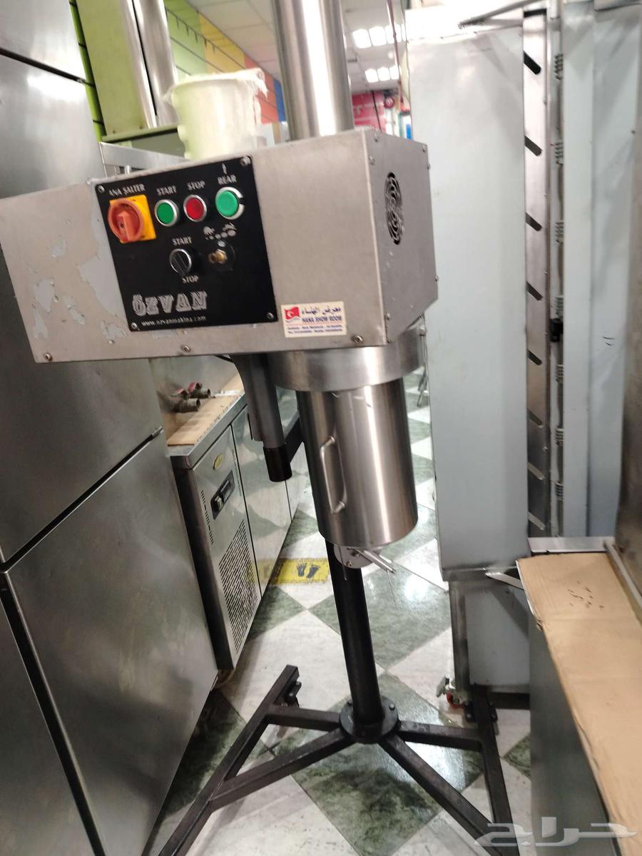 Turkish Uzivan used clean knafeh machine with carrying base64529783937665112