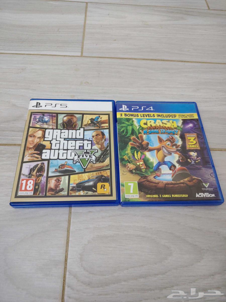 Grand Game Tape PS5 Version and Crash Game Tape with Accessories PS4 Version64530982902273114