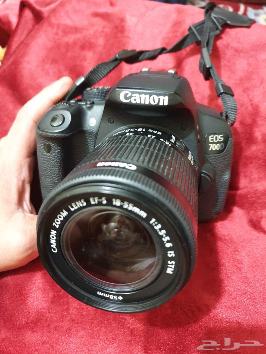 للبيع كاميرا كانون 700D شبة جديد64528280927489110