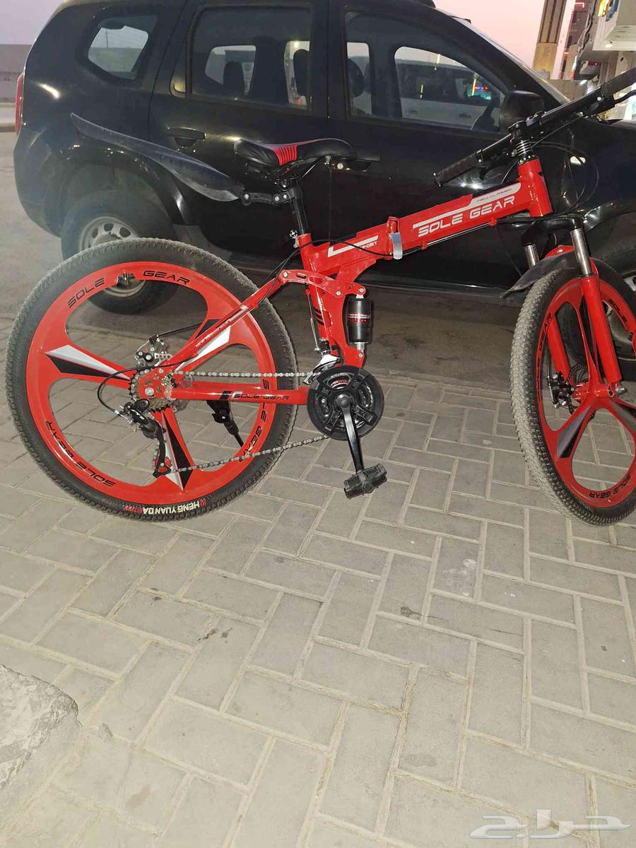 يُباع هذا الدراجة البالغ طولها 26 بوصة، جديدة بالكامل.64534873121155111