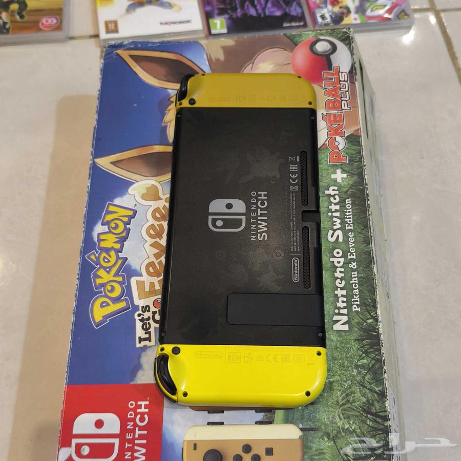 نينتندو سويتش اصدار بوكيمون مع 8 اشرطة( تم البيع )64529221541250113