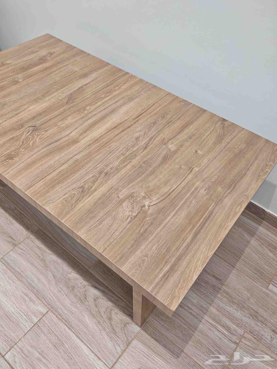 طاولة قهوة خشب وطاولة جانبية64532381747329112