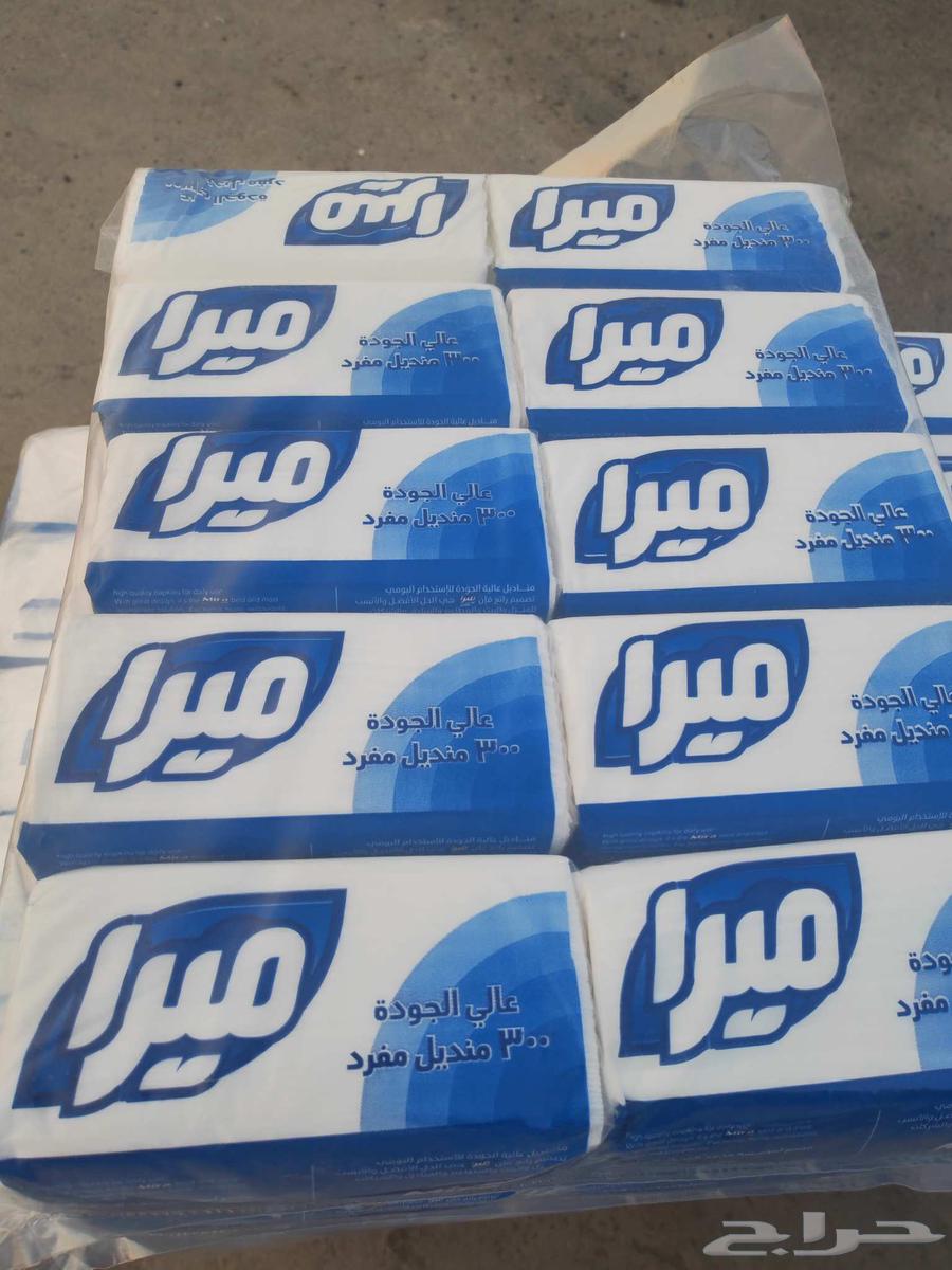 مناديل ميرا ابو 300 منديل ب 65 ريال64532226983683110