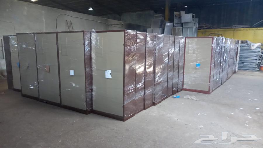 دولاب حديد ملابس بابين جديد64529376964994114