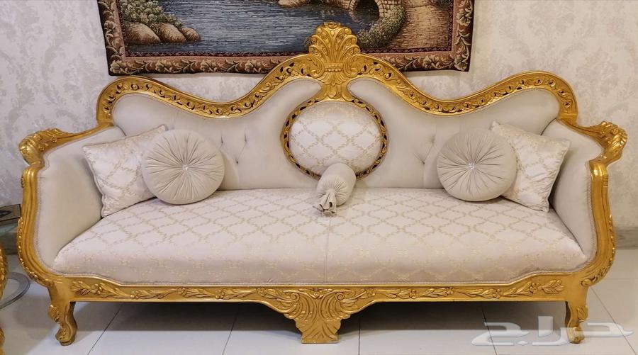 للبيع كنب خشب ملكي64534971462914110