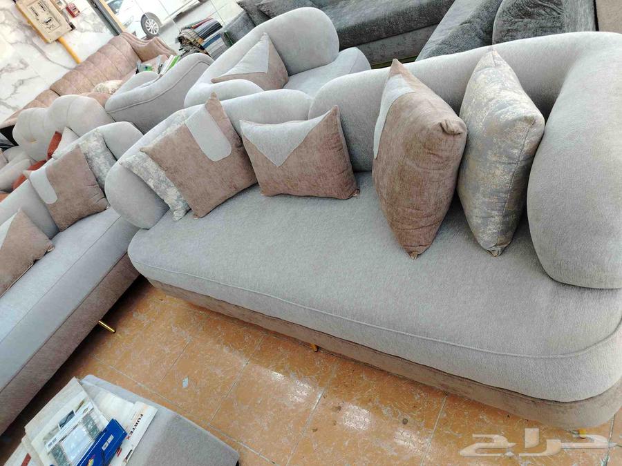 11-person sofa set consisting of 3 three-seater sofas and 2 single chairs64531280867074110