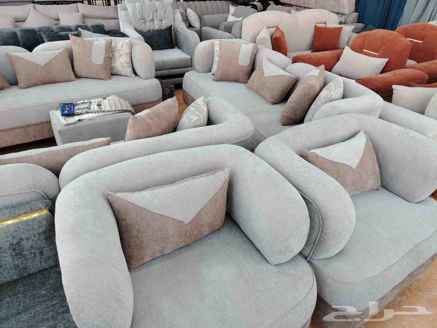 11-person sofa set consisting of 3 three-seater sofas and 2 single chairs64531280867074114