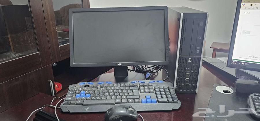 كمبيوتر مكتبي زي ماهو موضح بالصوره مع كامل ملحقاته شغال ما64532100049922112