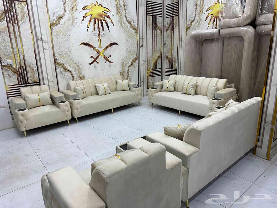 كنبات جديده جاهزه تتوفر جميع الألوان ب1500 شامل التوصيل داخل64529049927937110