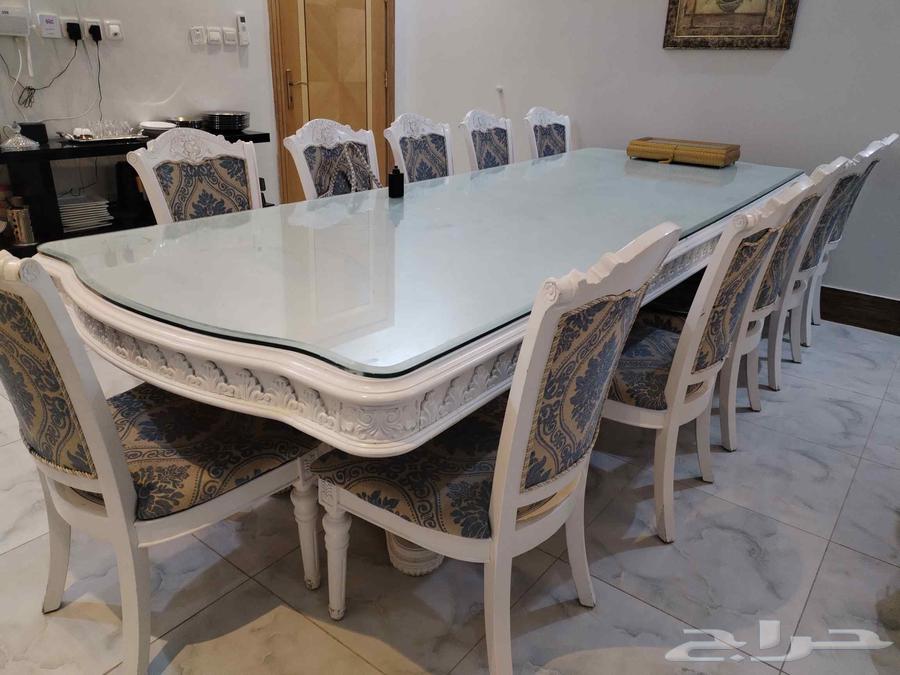 طاولة طعام ملكية ب 12 كرسي64529150839170111