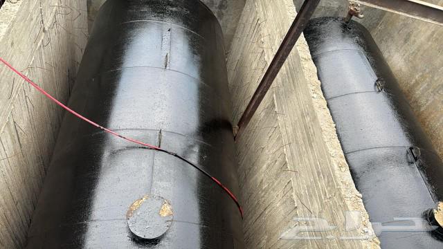 3 tanks for sale with a capacity of 46000 liters, the price of the tank is 12000 riyals. Contact64534901461251110