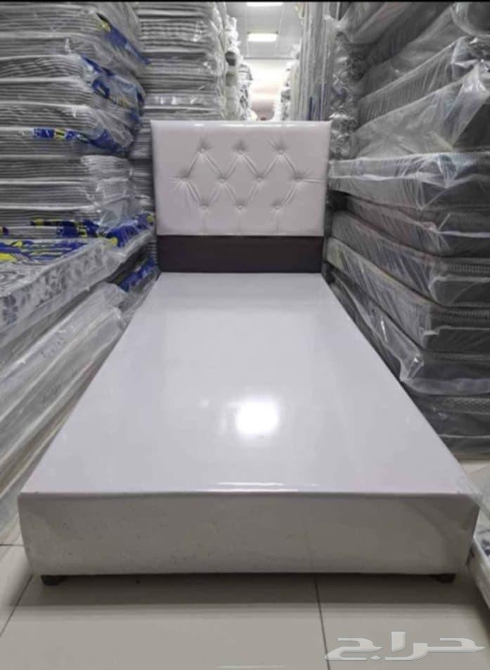 سرير خشب قماش جلد مقاس نفر64527164564097110