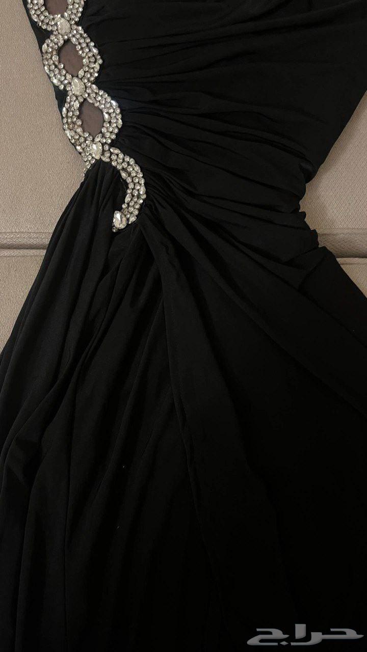 فستان مناسبات لبس مره وحده جديد مافيه عيوب مقاس مديم ولارج64529669788675111