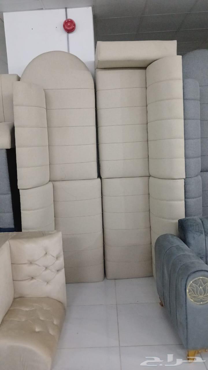 كنب جديدجاهز حرف ال و7نفر باسعار مناسبة64527812779009114