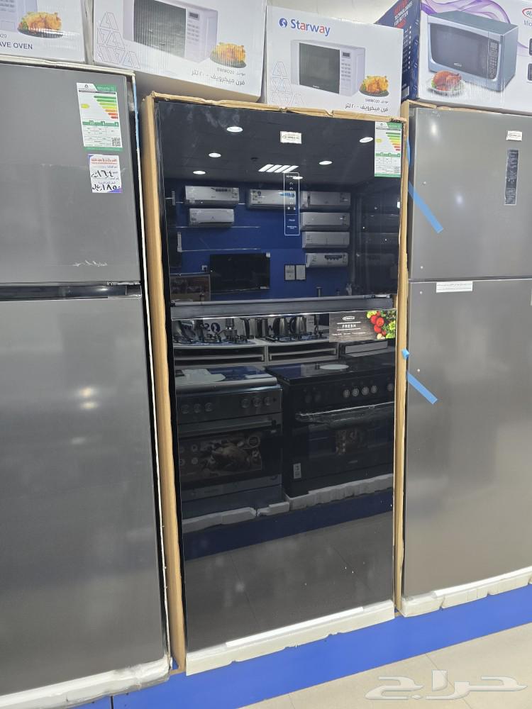 لون أسود 17 قدم ثلاجة جديده جنرال توصيل سريع مجاني عروض64522753398401110