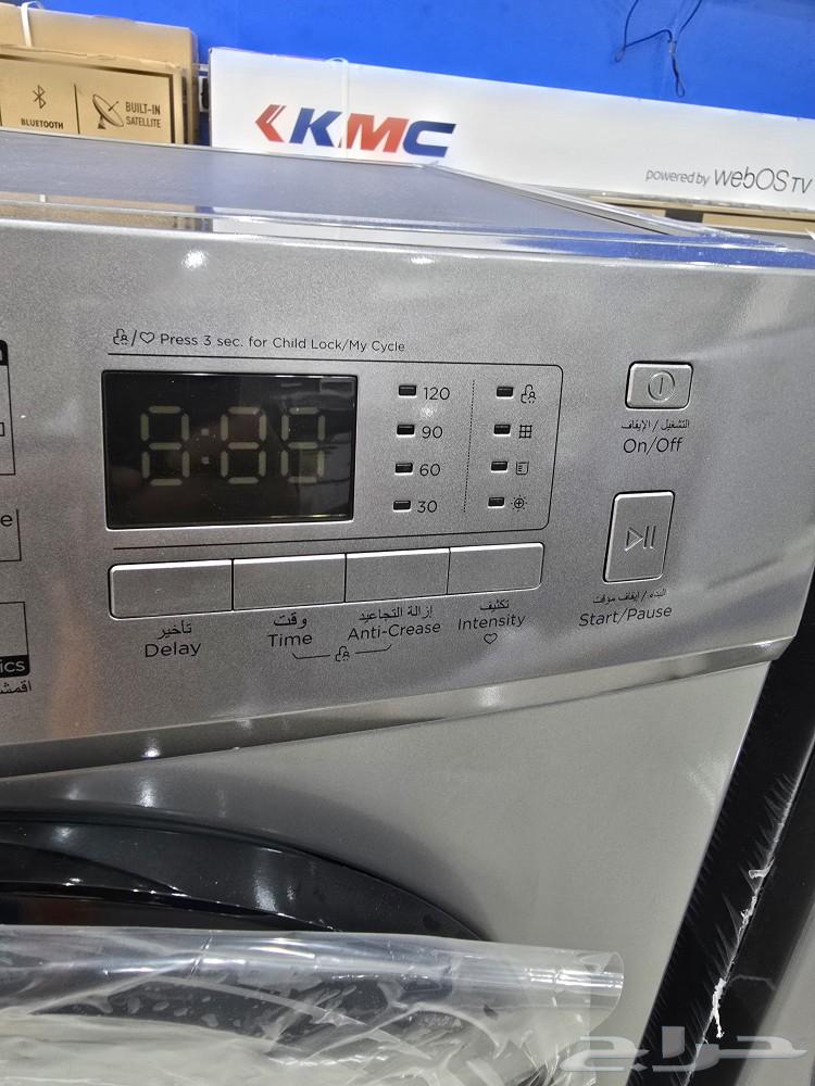 مجفف ملابس أمامي أيكون 8 كيلو جديد ضمان سنتين نشاف ملابس64454454646019113