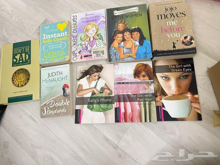 كتب عربية انجليزية نظيفة جدا   بنصف السعر64531873211395110