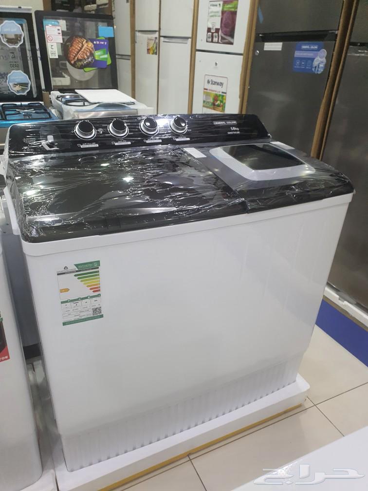 غسالة حوضين 18 كيلو جديدة غساله ملابس 18 مجم غسالات عاديه64430516511363112