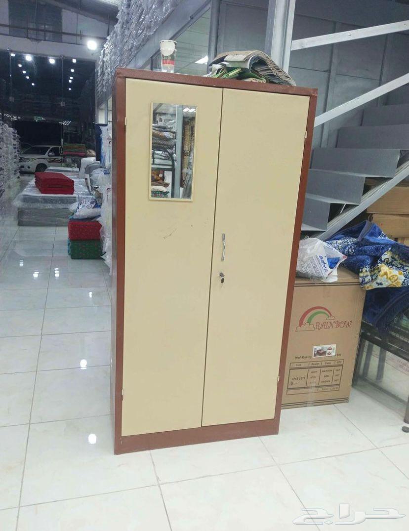 دولاب حديد ملابس بابين جديد64529376964994111