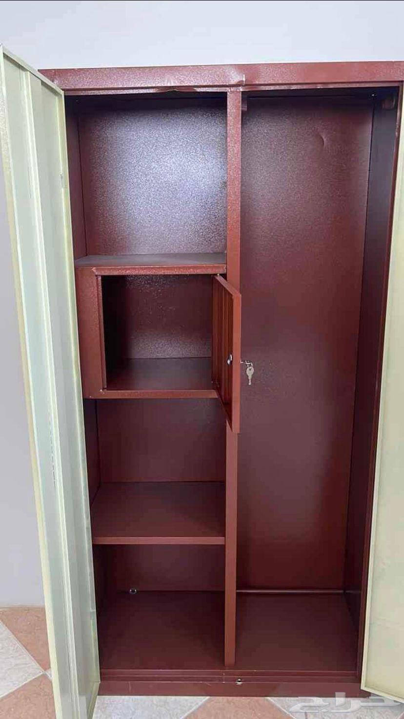 دولاب حديد ملابس بابين جديد64529376964994112