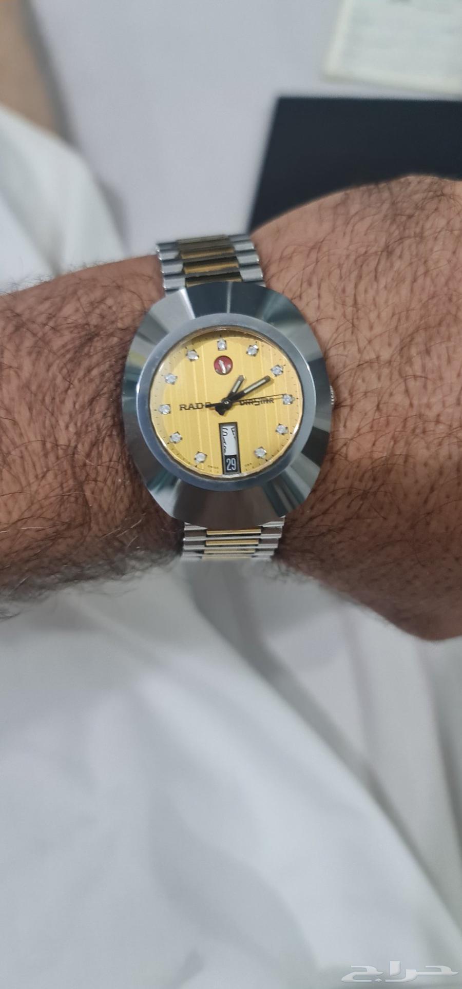 للبيع ساعه رادو اصليه سويسرية وكيل نظيفه جدا64530416145410112