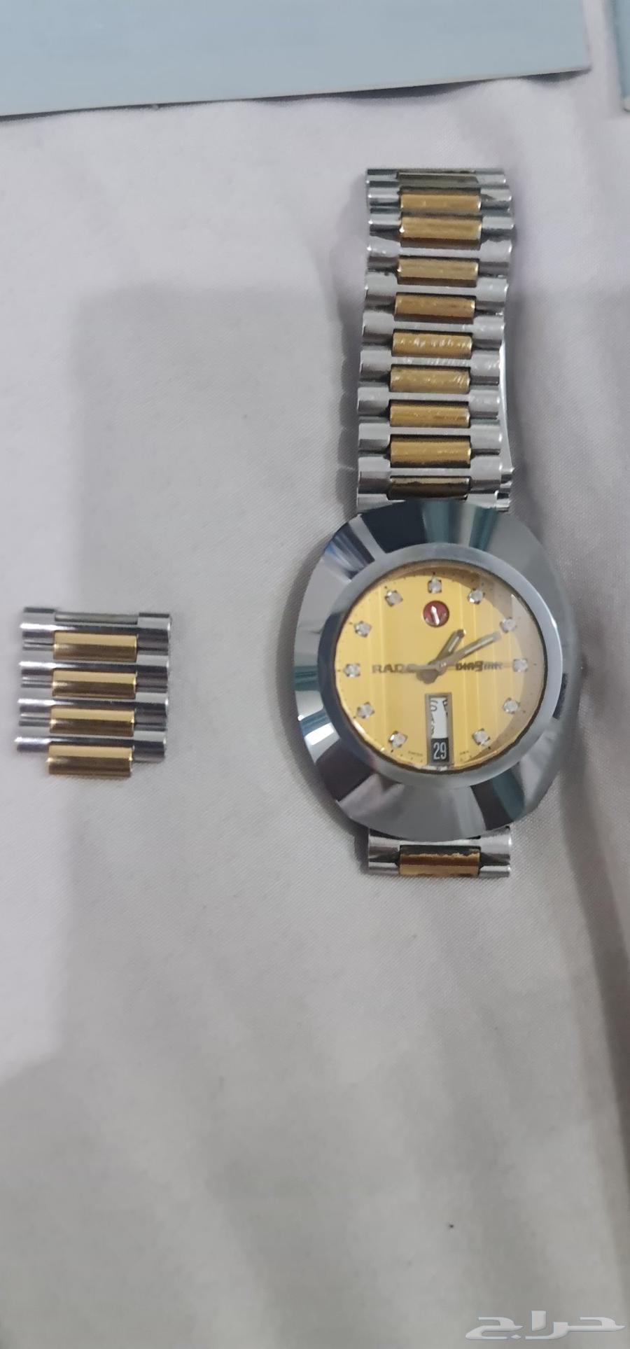 للبيع ساعه رادو اصليه سويسرية وكيل نظيفه جدا64530416145410111