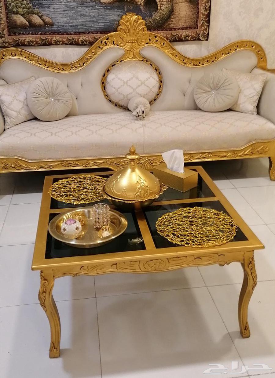 للبيع كنب خشب ملكي64534971462914114