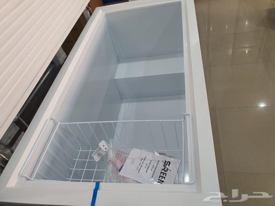 فريزر افقي سرين 14.1 قدم أبيض جديد توصيل مجاني64483041537923114