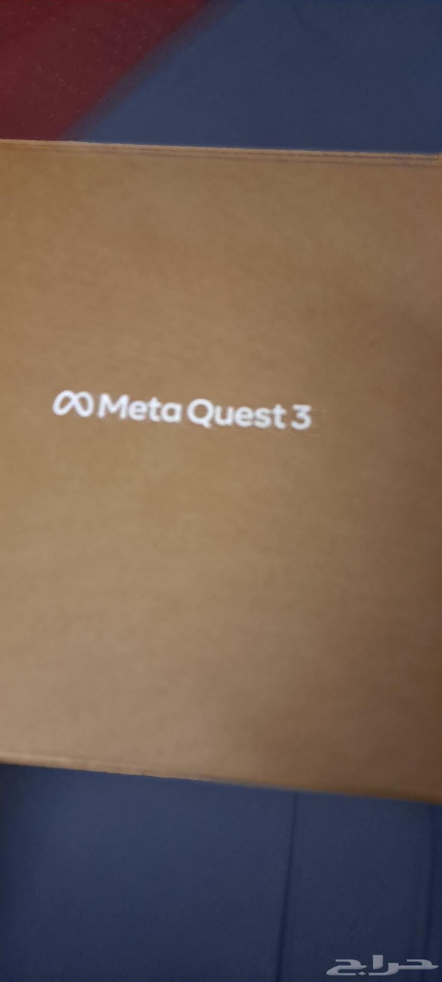نظارة الواقع الافتراضي VR META QUEST 3 الأصلي للبيع او البدل64539939038211112